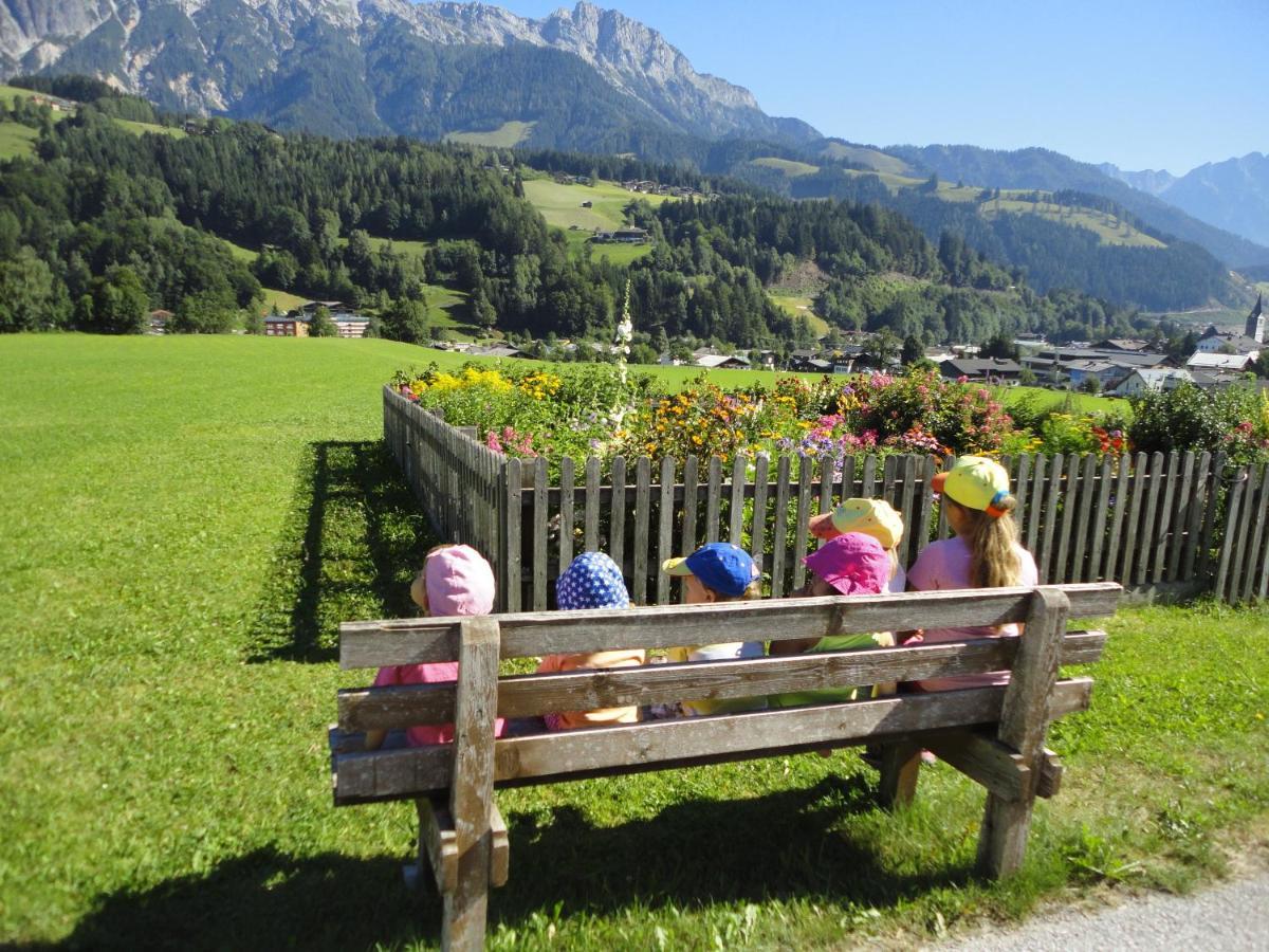 Ferienwohnung Schwarzbach Leogang Εξωτερικό φωτογραφία